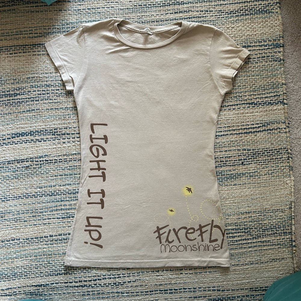 Firefly Moonshine Light It Up! Women's Gray T-Shirt